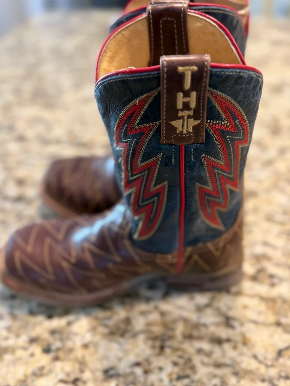 Western cowboy boots kids handmade leather rodeo southwestern